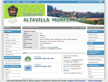 Tablet Screenshot of comune.altavillamonferrato.al.it